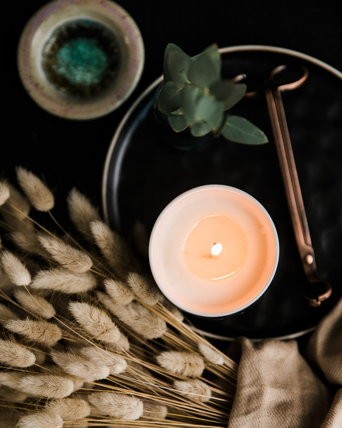 Candle styled photography